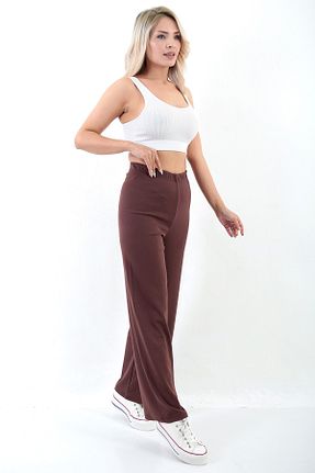 شلوار سبز زنانه لیکرا TİGERS - کد 662100201