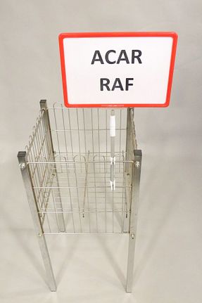 نظم دهنده کمد بژ پلاستیک Acar Raf - کد 457002648