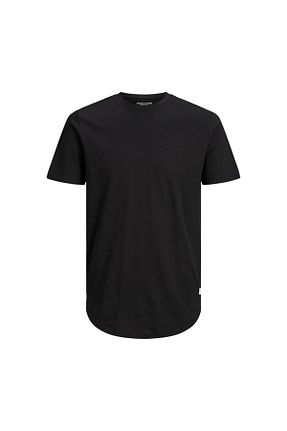 تیشرت مشکی مردانه یقه دوچرخه Jack & Jones - کد 267220194