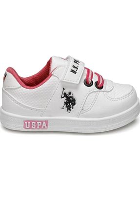 کفش کژوال سفید زنانه چرم مصنوعی U.S. Polo Assn. - کد 81235242