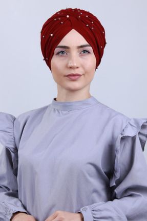 شال زرشکی زنانه کد 48959638