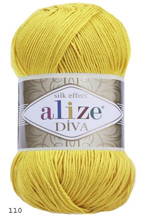 نخ بافندگی زرد Alize - کد 816146147