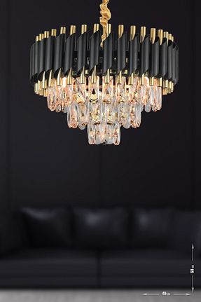 لوستر مشکی آلومینیوم Avizemoda - کد 662203486