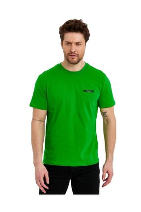 تی شرت سبز مردانه رگولار یقه خدمه پوشاک ورزشی کد 660186877