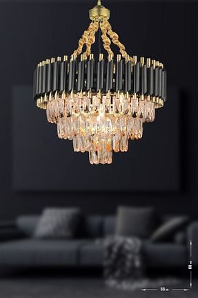 لوستر مشکی آلومینیوم Avizemoda - کد 662237945