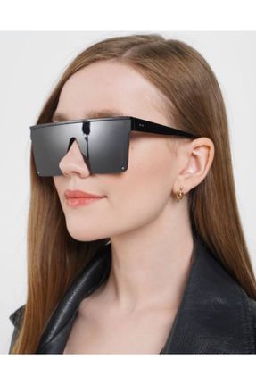 عینک آفتابی مشکی زنانه 53 UV400 استخوان سایه روشن کد 474609035