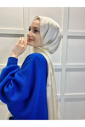 شال بژ زنانه پلی استر Cosie - کد 662880774