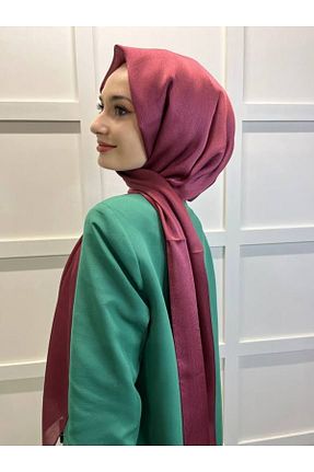 شال زرشکی زنانه پلی استر Cosie - کد 662883857