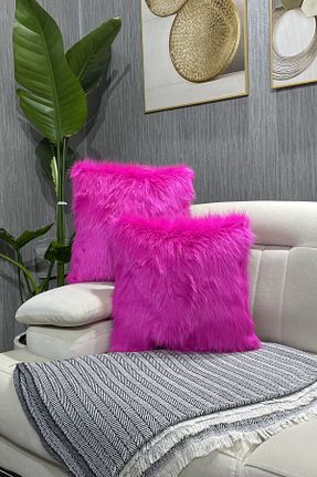 کوسن و روکش کوسن صورتی پلی استر Paris Life - کد 663600685