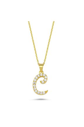 گردنبند نقره خاکی زنانه 925 عیار Bulvardi - کد 88522337