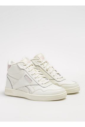 کفش اسنیکر بژ زنانه بند دار Reebok - کد 664034165