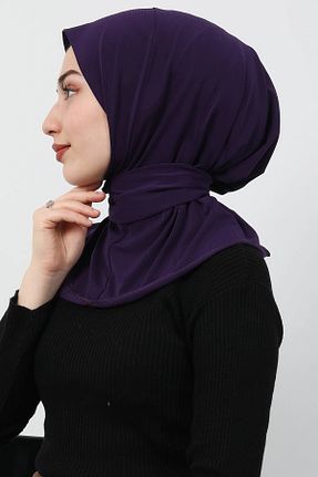 کلاه شنای حجاب بنفش زنانه Naymila - کد 662625188
