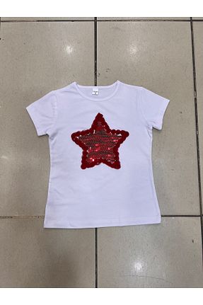 تیشرت سفید بچه گانه رگولار Nacar - کد 663194655