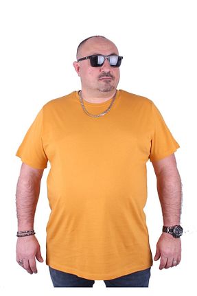 تیشرت سایز بزرگ زرد مردانه سایز بزرگ Starbattal - کد 656335469