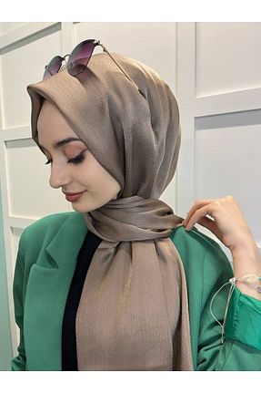 شال قهوه ای زنانه پلی استر Cosie - کد 662887267