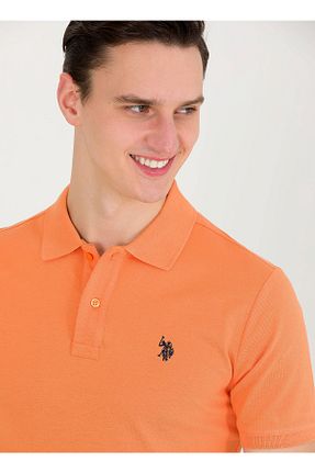 تیشرت نارنجی مردانه رگولار U.S. Polo Assn. - کد 664040804