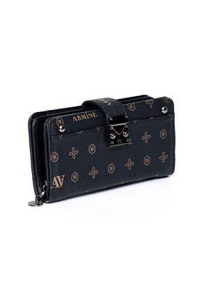 کیف دوشی مشکی زنانه چرم مصنوعی Armine - کد 664283439