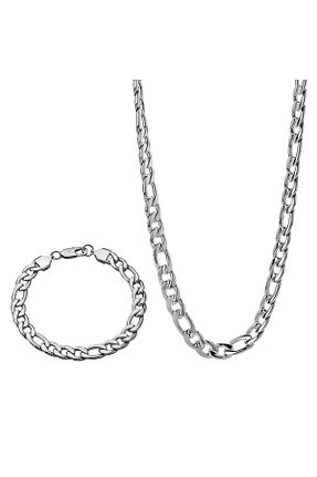 ست نقره مردانه 925 عیار ENCİLİ SİLVER - کد 86726021