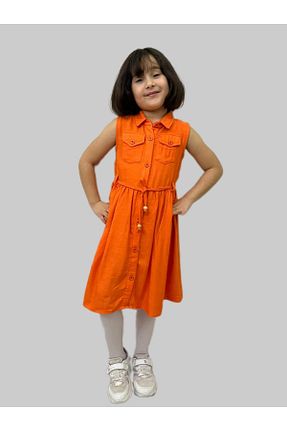 لباس نارنجی بچه گانه بافتنی Esterella - کد 664930475