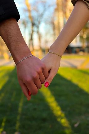 دستبند نقره طلائی زنانه 925 عیار Işıltı Silver - کد 665129864