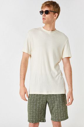 شلوارک و برمودا سبز مردانه Straight Koton - کد 322548575