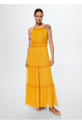 لباس زرد زنانه بافتنی کد 308320687