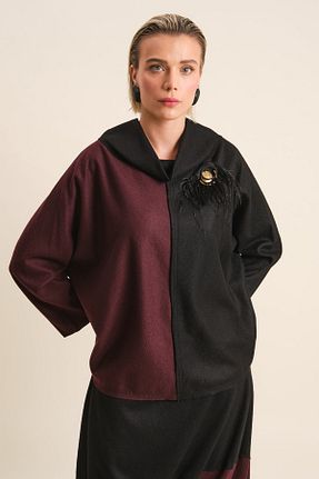 ست بالاتنه و پائین تنه سایز بزرگ بنفش زنانه فاق نرمال VERDA - کد 665088312