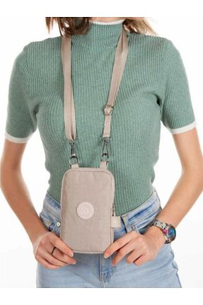 کیف دوشی بژ زنانه پارچه ای Newish Polo - کد 665306986
