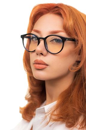 عینک محافظ نور آبی مشکی زنانه شیشه LOOKUP NEW - کد 665097227