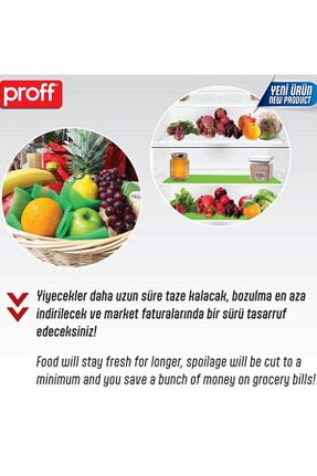 نظم دهنده یخچال پلاستیک Proff - کد 665189531