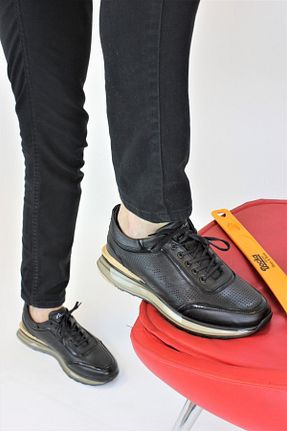 کفش کژوال مشکی مردانه چرم خالص MARCOMEN - کد 665750994