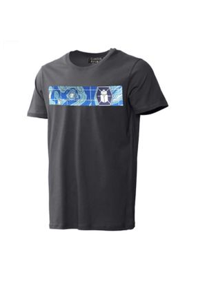 تی شرت اسپرت طوسی زنانه رگولار پنبه - پلی استر قابلیت خشک شدن سریع تکی کد 666073732