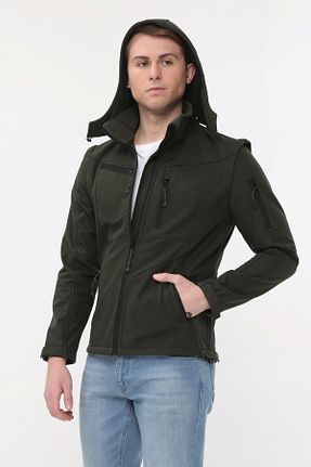 کاپشن خاکی مردانه رگولار Uniprom - کد 666105290