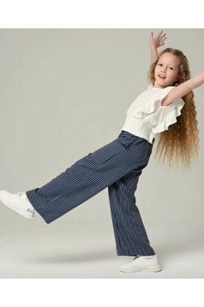 ست بالاتنه و پائین تنه نباتی بچه گانه بافتنی çikoby - کد 665726698