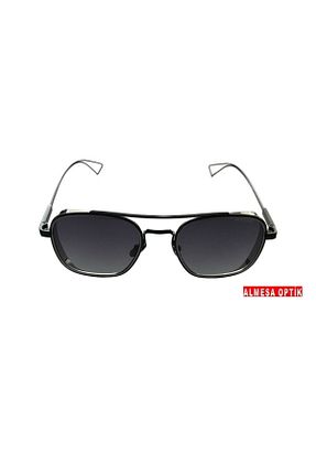 عینک آفتابی مشکی مردانه UV400 Mustang - کد 666161522