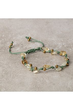 دستبند جواهر سبز زنانه سنگ طبیعی OSMANLI DOĞAL TAŞ - کد 666230763