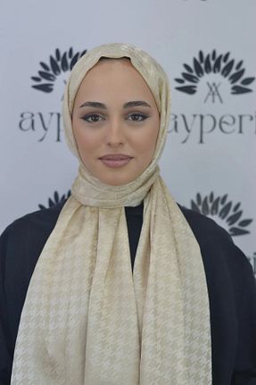 شال بژ زنانه ALLURİNG - کد 662886630