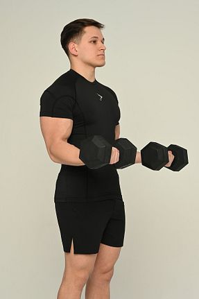 بادی اسپرت مشکی مردانه پنبه ای Gymhard - کد 666379849
