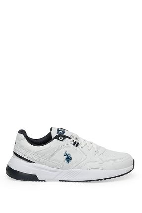 کفش اسنیکر سفید مردانه بند دار U.S. Polo Assn. - کد 666695465