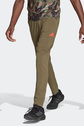 شلوار کرمگن خاکی مردانه رگولار adidas - کد 666735071