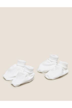 پاپوش سفید بچه گانه Marks & Spencer - کد 40439543