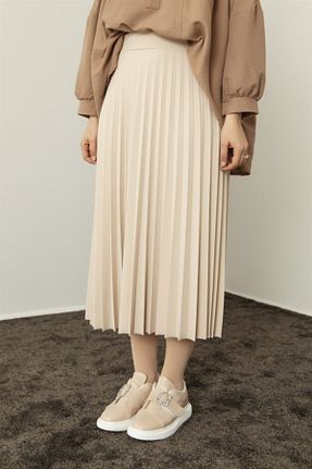 دامن حجاب نباتی زنانه کمر کش دار Essah Moda - کد 87705749