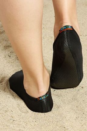 کفش ساحلی مشکی زنانه پارچه نساجی کد 87974367