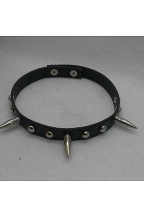 چوکر مشکی چرم مصنوعی Fugusugu - کد 88192444