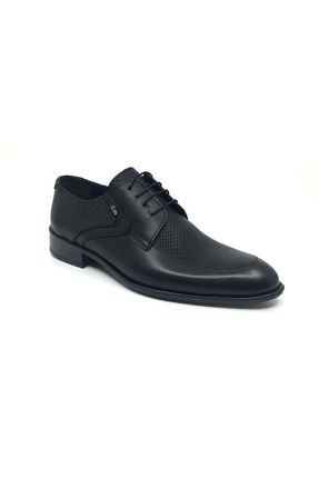 کفش کلاسیک مشکی مردانه چرم خالص Taşpınar - کد 88209675