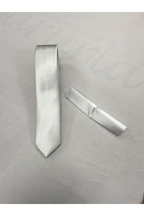 کراوات سفید مردانه پارچه ای REPLİCABY - کد 88720933
