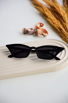 عینک آفتابی مشکی زنانه UV400 LOOKUP - کد 73642982