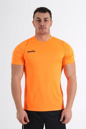 تیشرت اسپرت نارنجی زنانه رگولار Diadora - کد 666072247