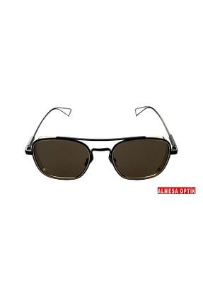 عینک آفتابی مشکی مردانه UV400 Mustang - کد 666167104