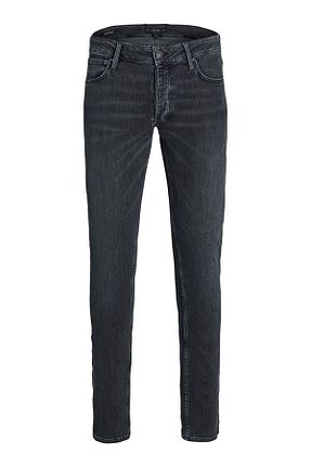 شلوار جین مشکی مردانه پاچه پهن Jack & Jones - کد 666200201